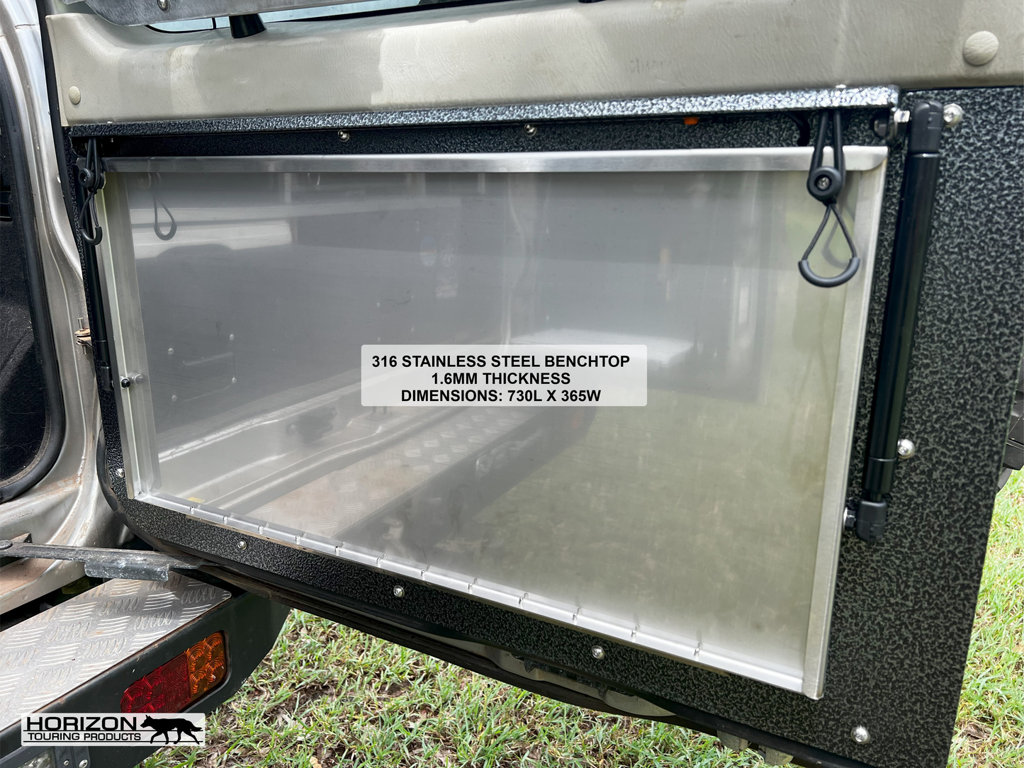 **IN STOCK - READY TO SHIP** GU PATROL REAR DOOR KITCHEN TABLES