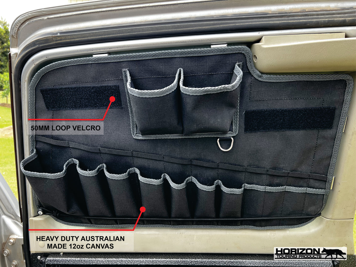 **IN STOCK READY TO SHIP** - GU PATROL REAR WINDOW CANVAS ORGANISER