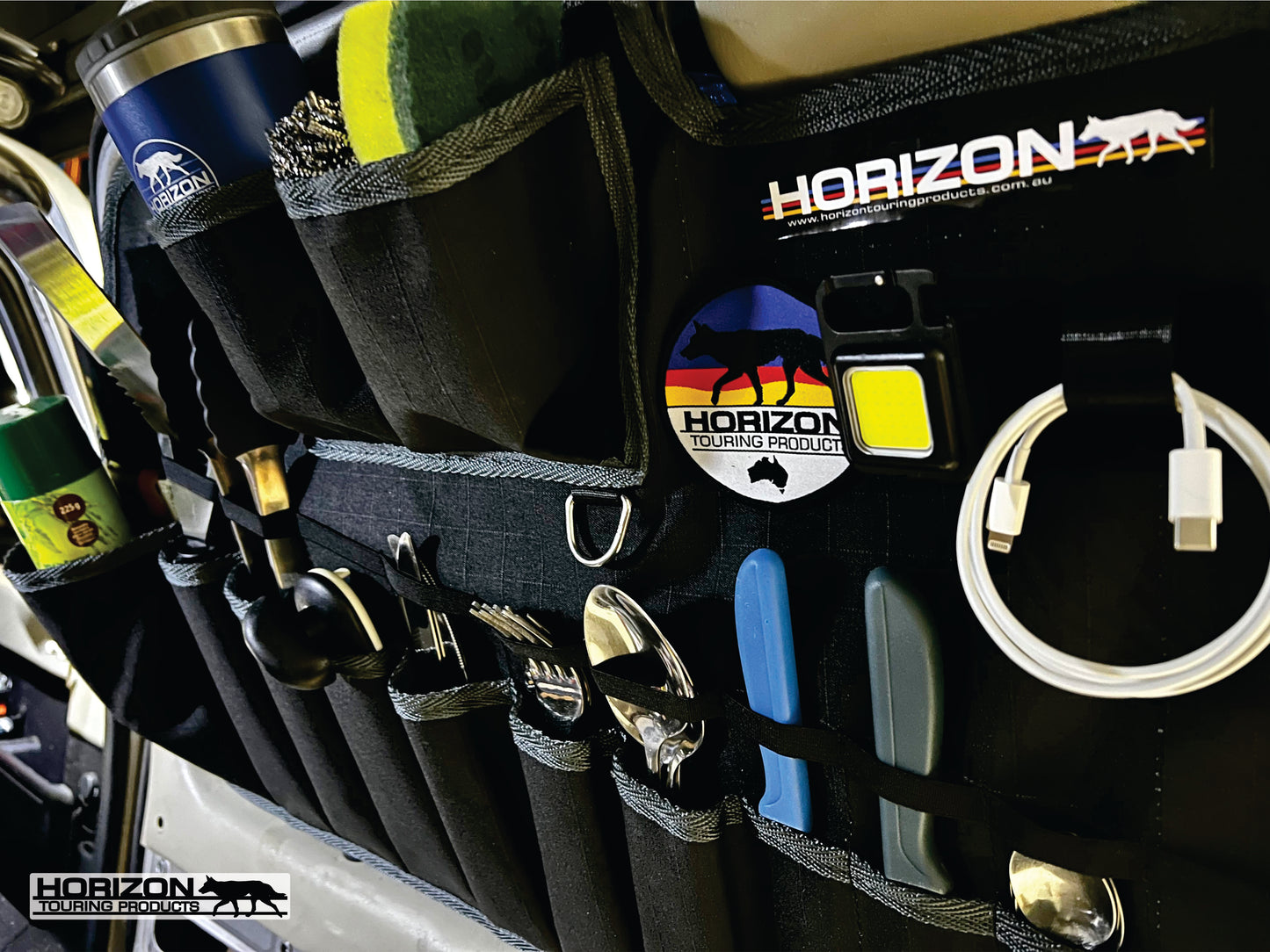 **IN STOCK READY TO SHIP** - GU PATROL REAR WINDOW CANVAS ORGANISER