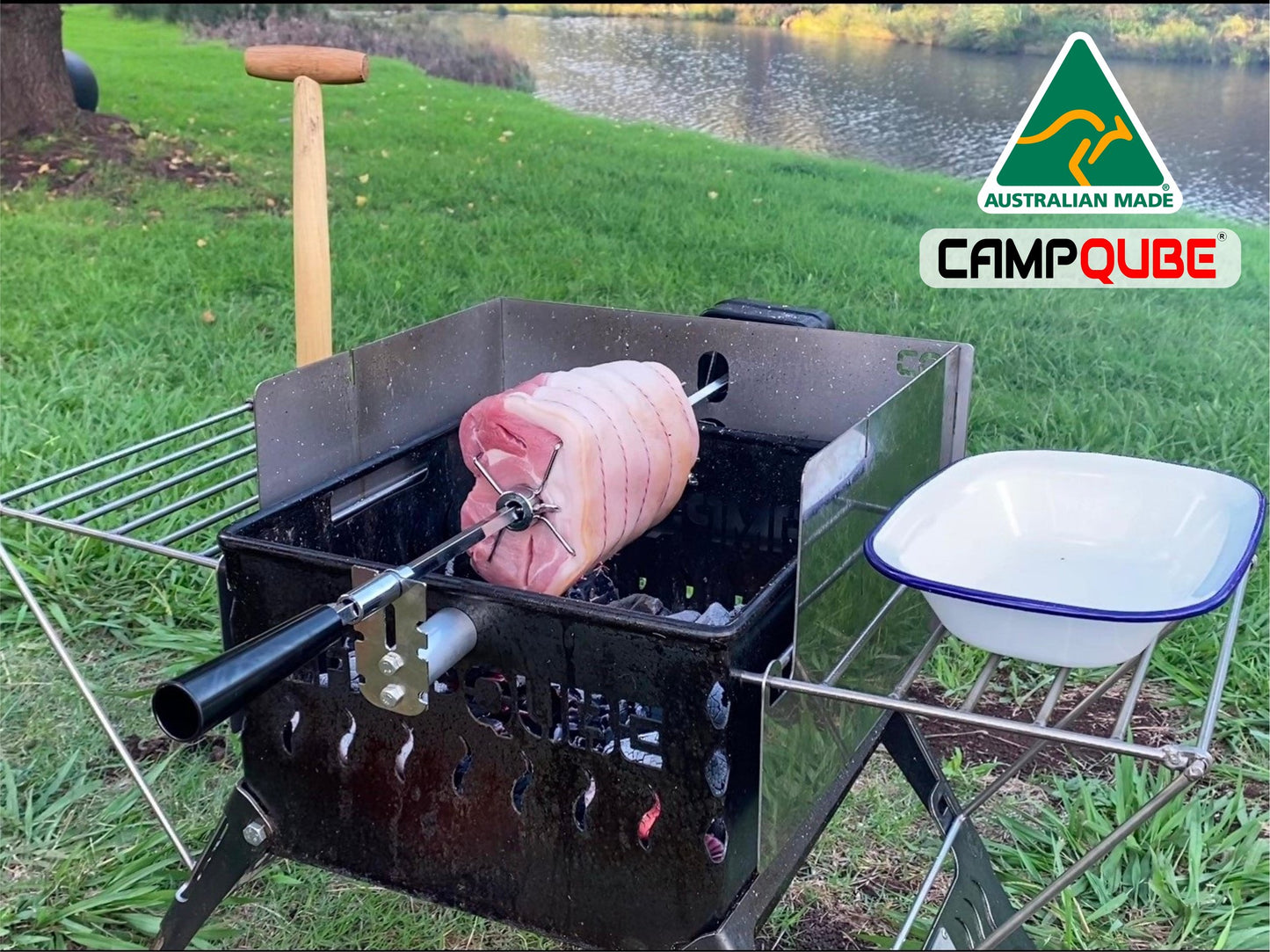 **IN STOCK READY TO SHIP** WINDSHIELD AND FULLSIZE GRILL - FOR CAMPQUBE