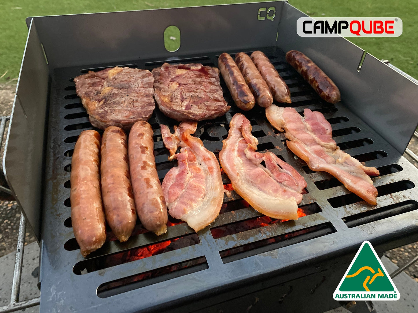 **IN STOCK READY TO SHIP** WINDSHIELD AND FULLSIZE GRILL - FOR CAMPQUBE
