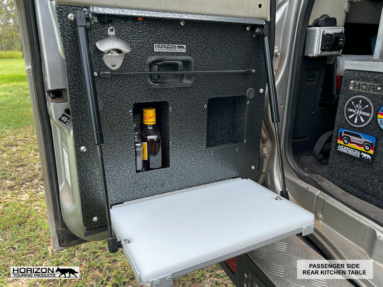GU PATROL REAR DOOR KITCHEN TABLES – Horizon Touring Products