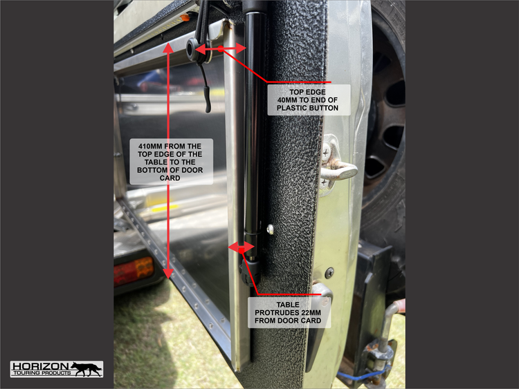 GU PATROL REAR DOOR KITCHEN TABLES – Horizon Touring Products