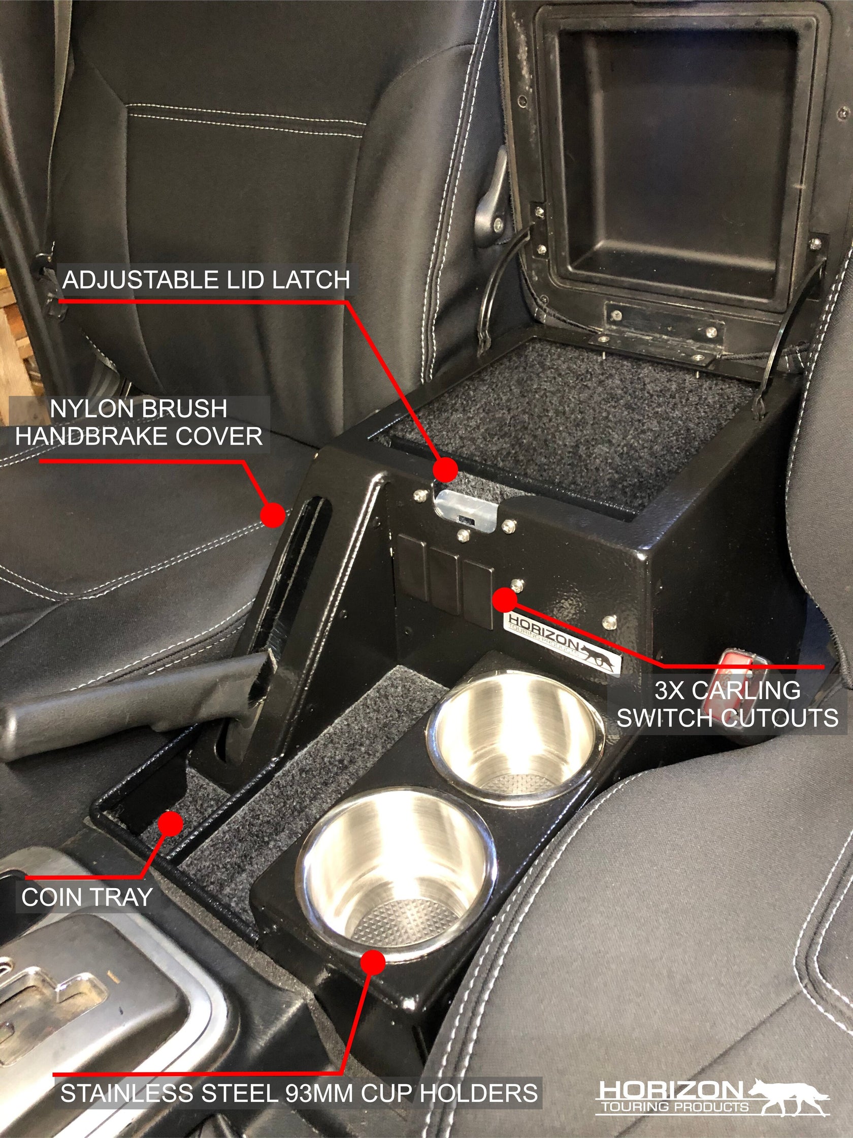 GU PATROL CENTRE CONSOLE (WAGONS AND UTES) Horizon Touring Products