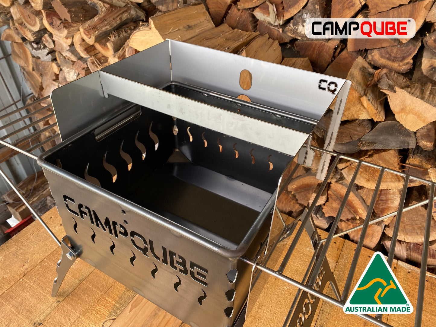 **IN STOCK READY TO SHIP** WINDSHIELD AND FULLSIZE GRILL - FOR CAMPQUBE